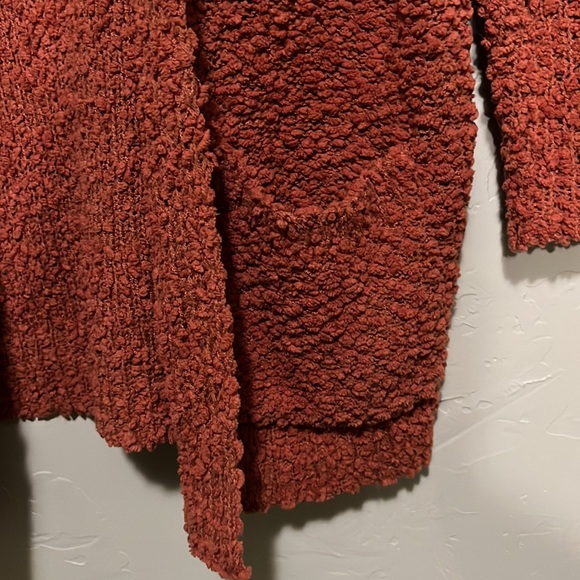 Comfortable Brick Red Sweater - Picture 2 of 3